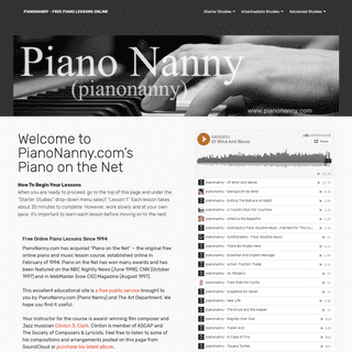 A complete backup of pianonanny.com
