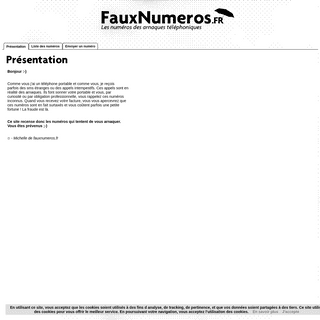 A complete backup of fauxnumeros.fr