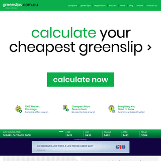 A complete backup of greenslips.com.au