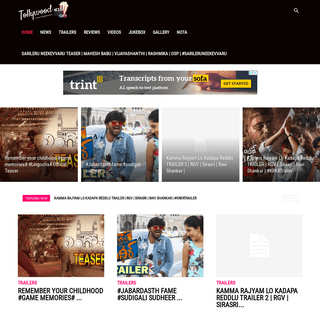 Tollywood pro - Telugu movie news,Trailers, Gossips, Reviews
