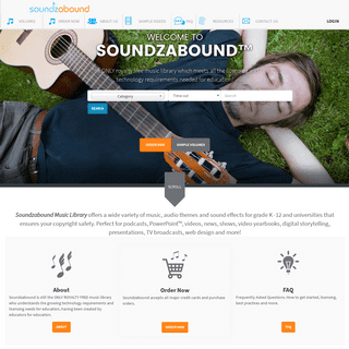 A complete backup of soundzabound.com