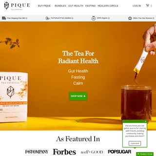 Pique Tea - The Tea For Radiant Health