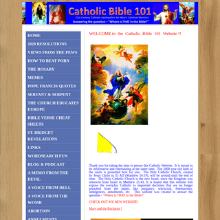 A complete backup of catholicbible101.com