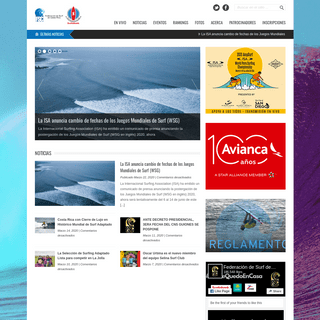 FederaciÃ³n de Surf de Costa Rica - FederaciÃ³n de Surf de Costa Rica - El Web oficial del Surf en Costa Rica