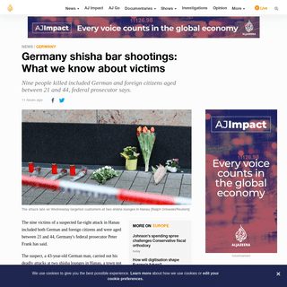 A complete backup of www.aljazeera.com/news/2020/02/germany-shisha-bar-shootings-victims-200220111229346.html