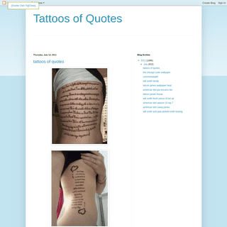 A complete backup of tattoosofquotes.blogspot.com