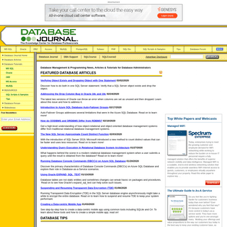 A complete backup of databasejournal.com