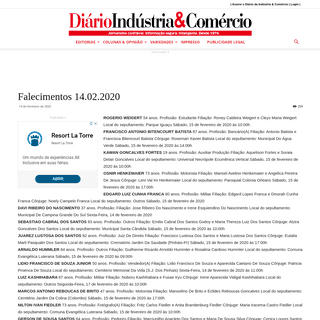 A complete backup of www.diarioinduscom.com/falecimentos-14-02-2020/