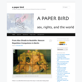 A complete backup of paper-bird.net