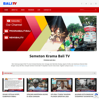 A complete backup of balitv.tv