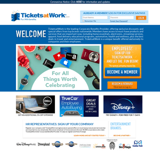 A complete backup of ticketsatwork.com