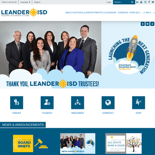 A complete backup of leanderisd.org