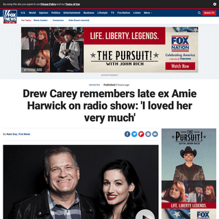 A complete backup of www.foxnews.com/entertainment/drew-carey-late-ex-amie-harwick-radio