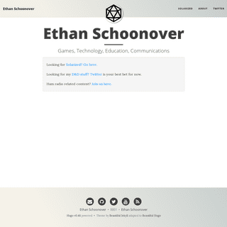 A complete backup of ethanschoonover.com