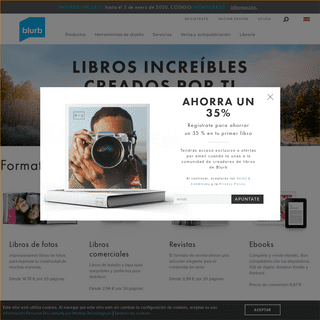 Crea, imprime y vende libros de fotos de calidad profesional - Blurb
