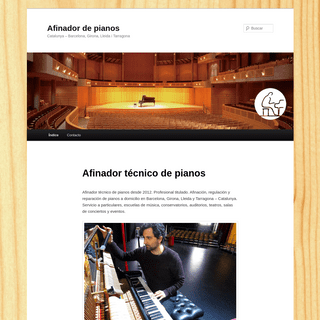 A complete backup of pianos-afinador.com