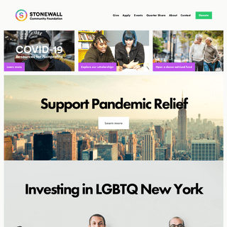 A complete backup of stonewallfoundation.org