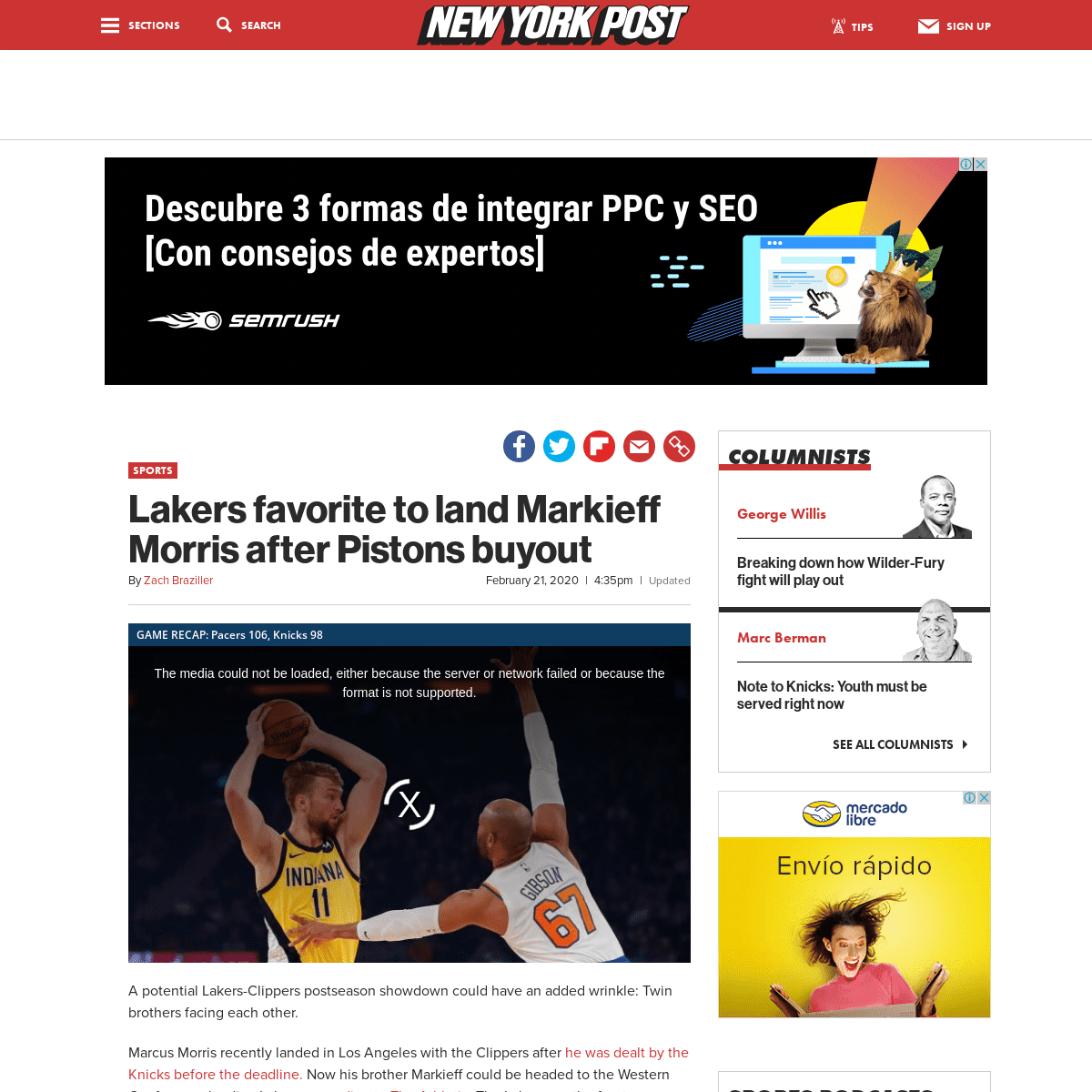 A complete backup of nypost.com/2020/02/21/lakers-favorite-to-land-markieff-morris-after-pistons-buyout/