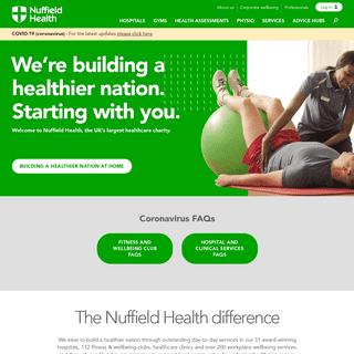 A complete backup of nuffieldhealth.com