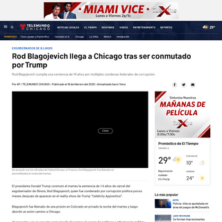 A complete backup of www.telemundochicago.com/noticias/local/liberan-al-exgobernador-de-illinois-rod-blagojevich/2065425/