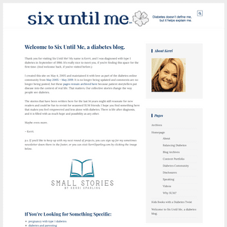 A complete backup of sixuntilme.com
