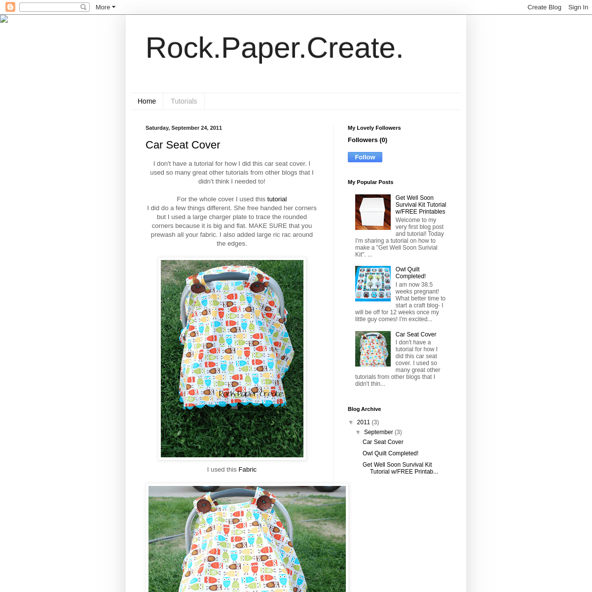 A complete backup of rockpapercreate.blogspot.com