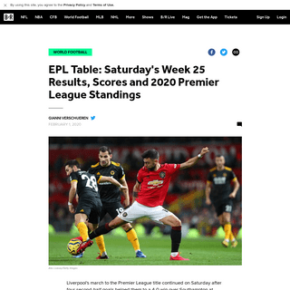 A complete backup of bleacherreport.com/articles/2874184-epl-table-saturdays-week-25-results-scores-and-2020-premier-league-stan