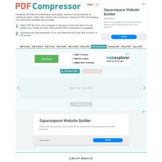 A complete backup of pdfcompressor.com