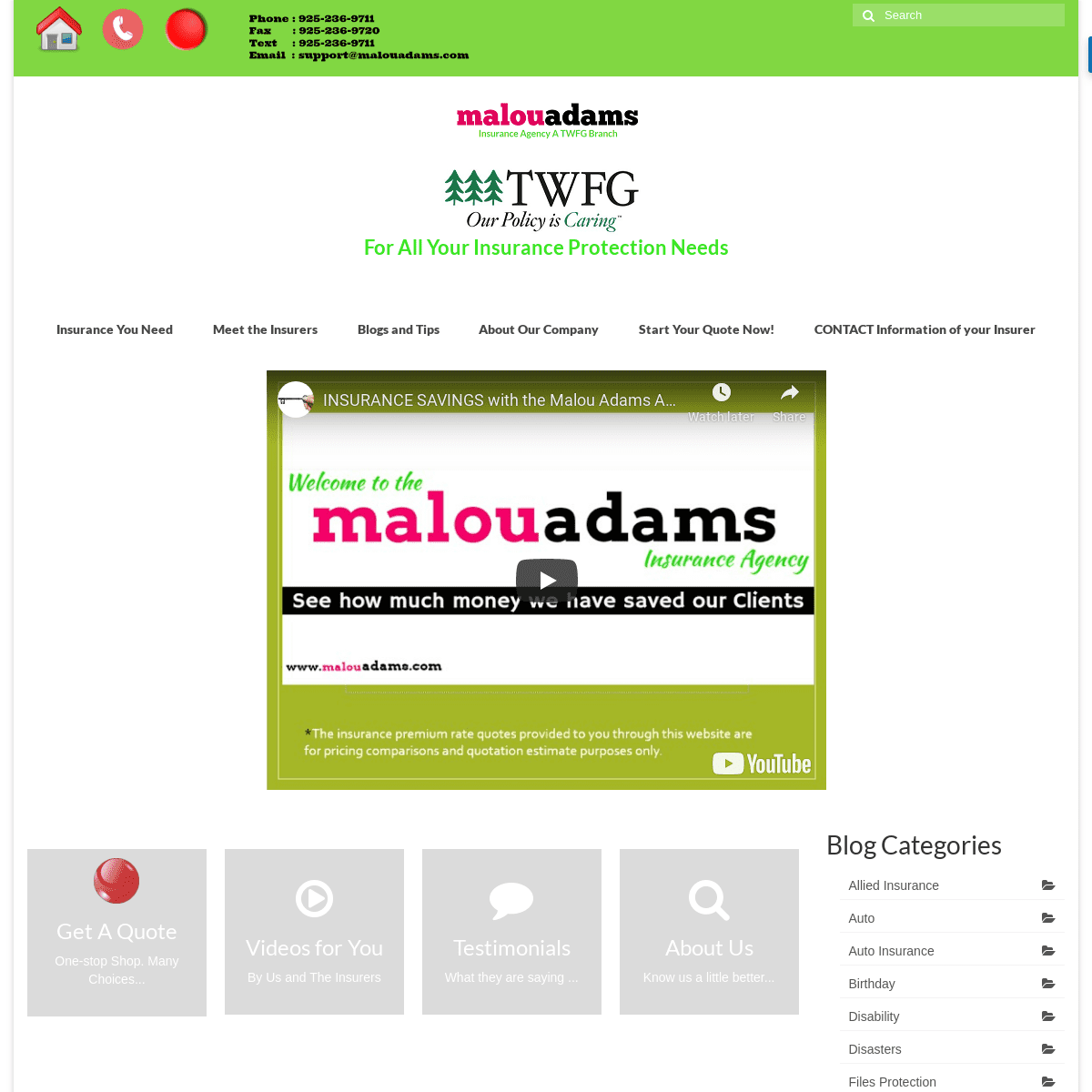 A complete backup of malouadams.com