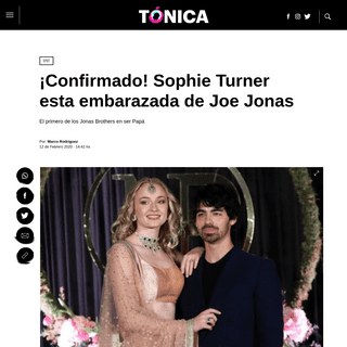 A complete backup of www.tonica.la/spot/Confirmado-Sophie-Turner-esta-embarazada-de-Joe-Jonas--20200212-0017.html