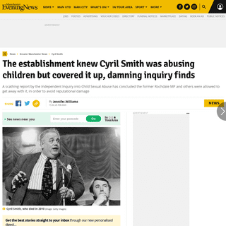 A complete backup of www.manchestereveningnews.co.uk/news/greater-manchester-news/establishment-knew-cyril-smith-abusing-1781199