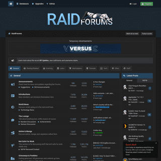 A complete backup of raidforums.com