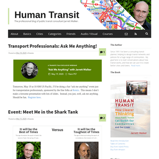 A complete backup of humantransit.org