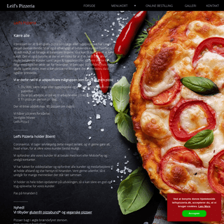 A complete backup of leifspizzeria.dk