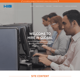 Hire in Global - Work From Home, Employment Placement Service