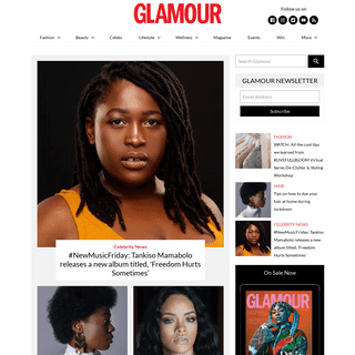 A complete backup of glamour.co.za