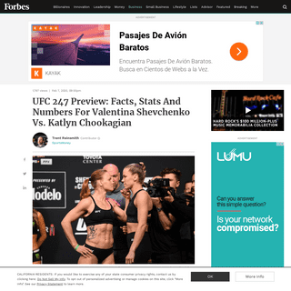 A complete backup of www.forbes.com/sites/trentreinsmith/2020/02/07/ufc-247-preview-facts-stats-and-numbers-for-valentina-shevch