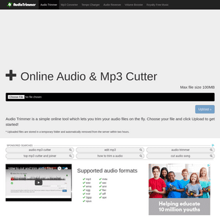 A complete backup of audiotrimmer.com