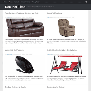 A complete backup of reclinertime.com