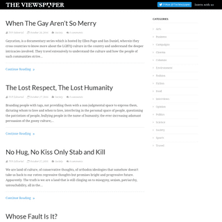 A complete backup of theviewspaper.net