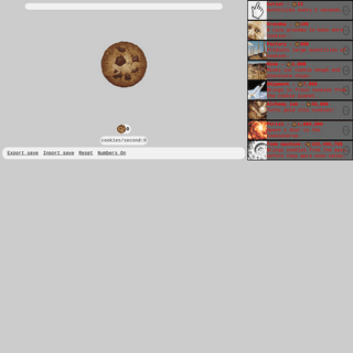 A complete backup of cookieclicker.io