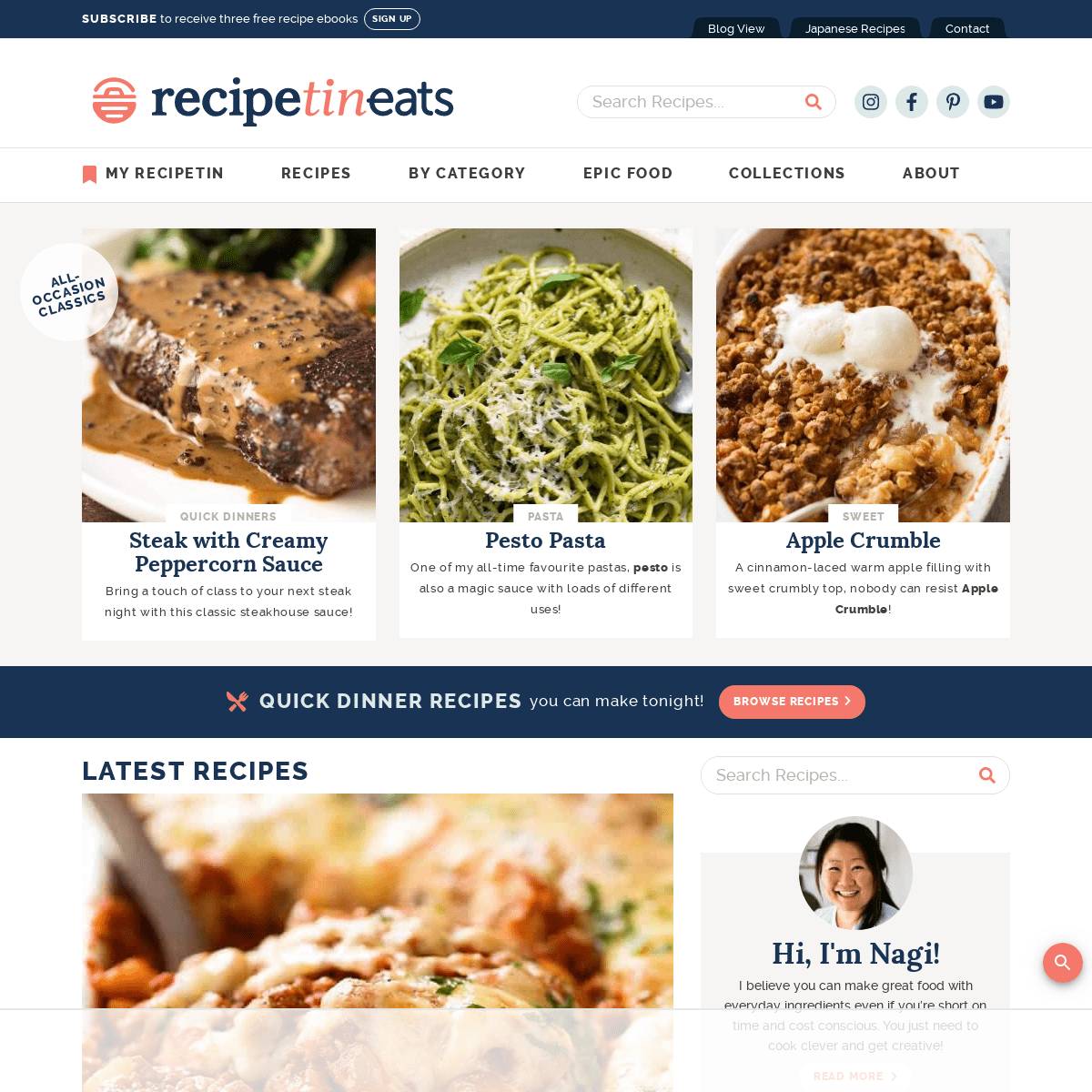 A complete backup of recipetineats.com