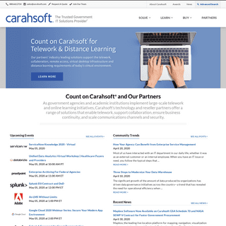 A complete backup of carahsoft.com