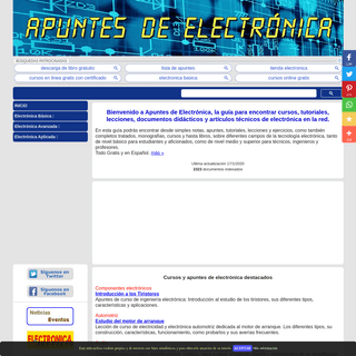 A complete backup of apuntesdeelectronica.com
