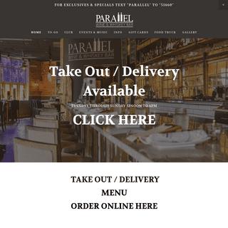 A complete backup of parallelwinebistro.com