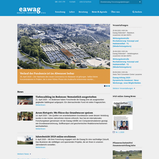 A complete backup of eawag.ch