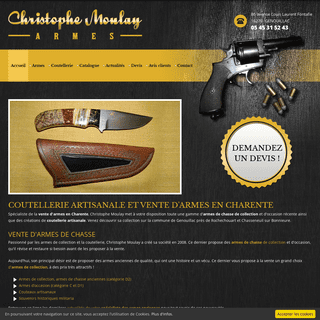 A complete backup of christophe-moulay-armes.com