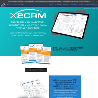 A complete backup of x2crm.com