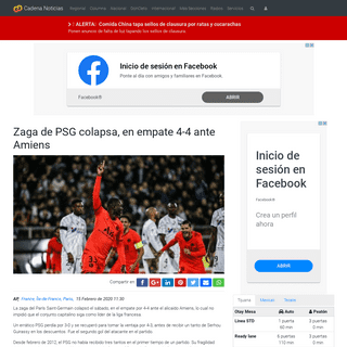 A complete backup of cadenanoticias.com/deportes/2020/02/zaga-de-psg-colapsa-en-empate-4-4-ante-amiens?utm_source=google&utm_med