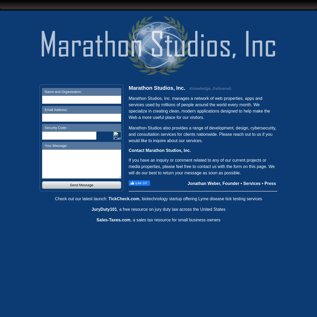 A complete backup of marathon-studios.com